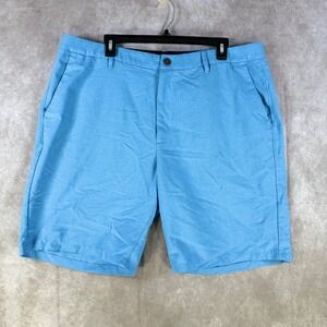 Bonobos Shorts Men 38 Light Blue Standard 9 Inch Recycled Poly Golf Performance